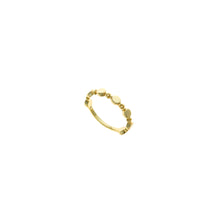 Load image into Gallery viewer, ORIELLE - RING SILVER 925 PLATED GOLD CIRCLES