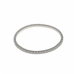 BRACELET SILVER 925 RHODIUM CZ WHITE BRILLIANT