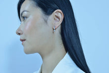 Load image into Gallery viewer, ELYSIA DROP - EARRING SILVER 925 RHODIUM BEADS SMOOTH CZ