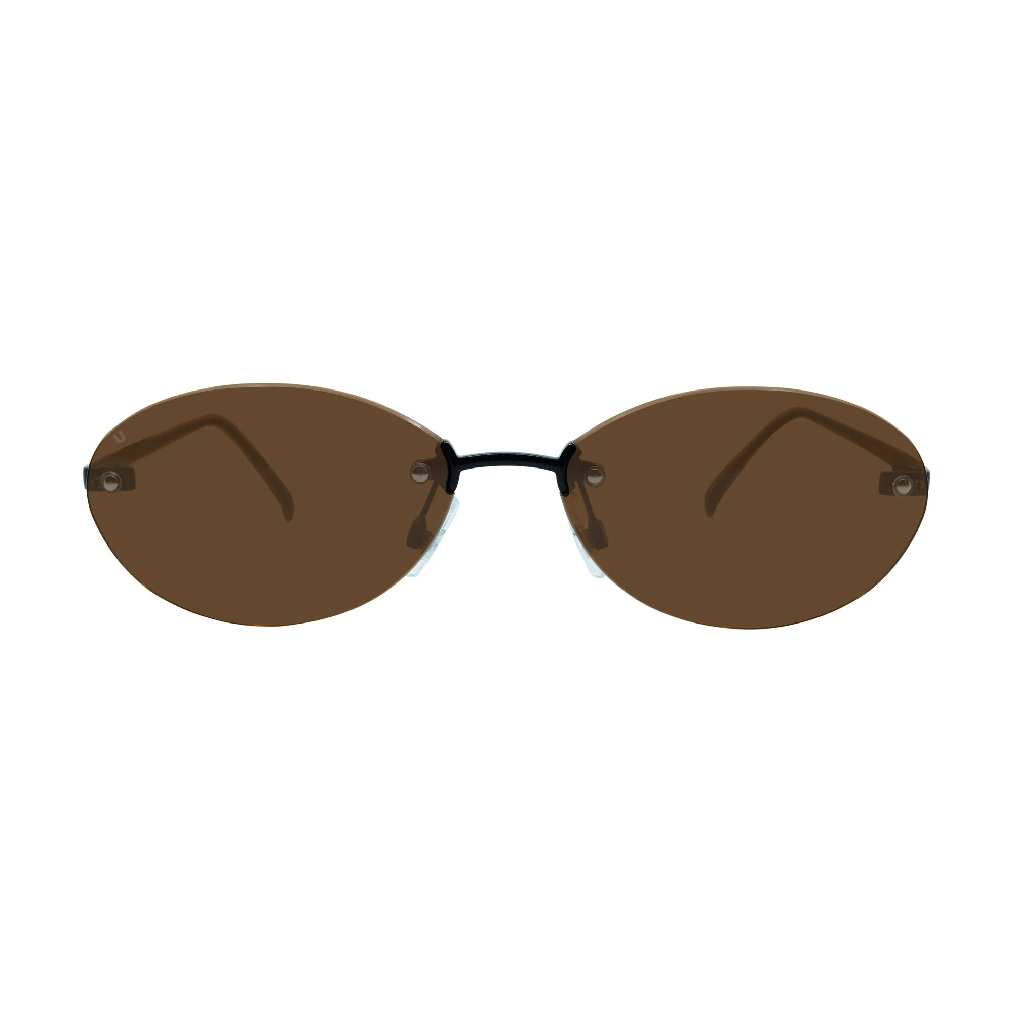 Lenon - Shiny Black / Brown