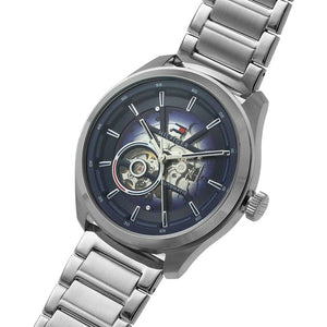 Automatic Mens Wristwatch TOMMY HILFIGER OLIVER - Stainless Steel Blue