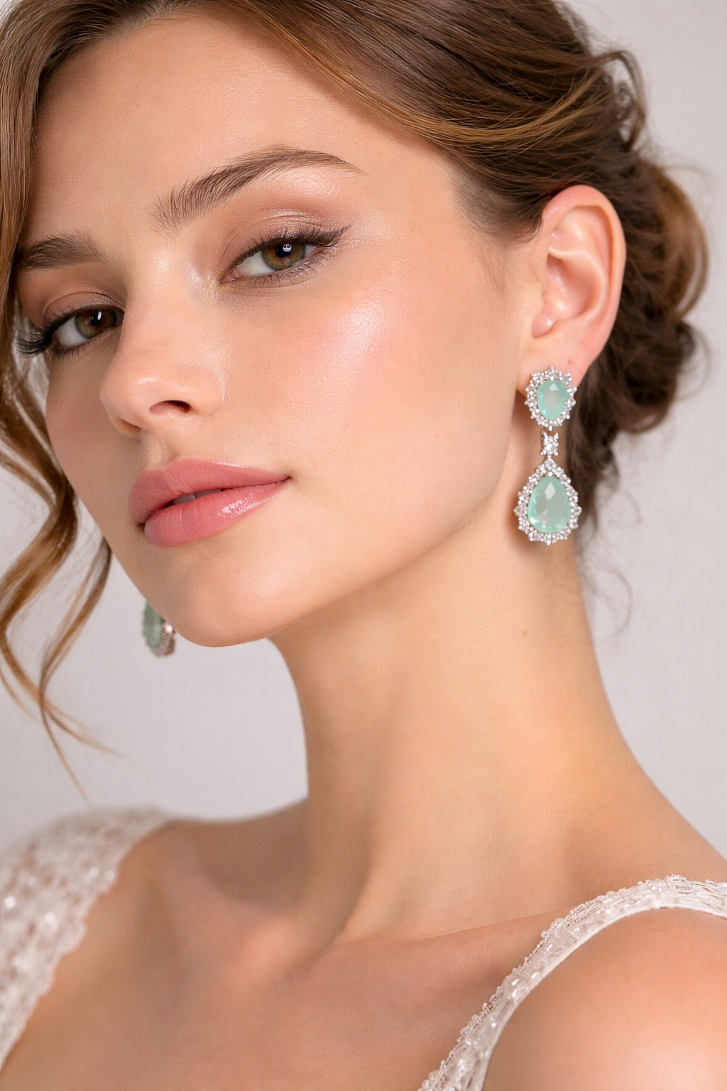 CELESTE DROP MINT - EARRINGS