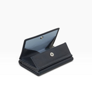 Dudu minimalist leather wallet for everyday use inside slots