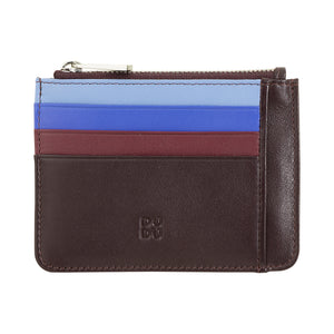 Luxury unisex Dudu Tiago wallet crafted from Nappa soft calfskin with multiple card slots and slim organized design front
