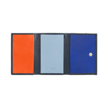 تحميل الصورة إلى عارض المعرض، Handcrafted Dudu leather wallet with multiple card slots inside view