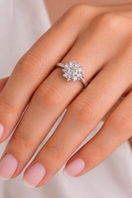 تحميل الصورة إلى عارض المعرض، SOLARA - RING SILVER 925 RHODIUM CIRCLE CZ WHITE