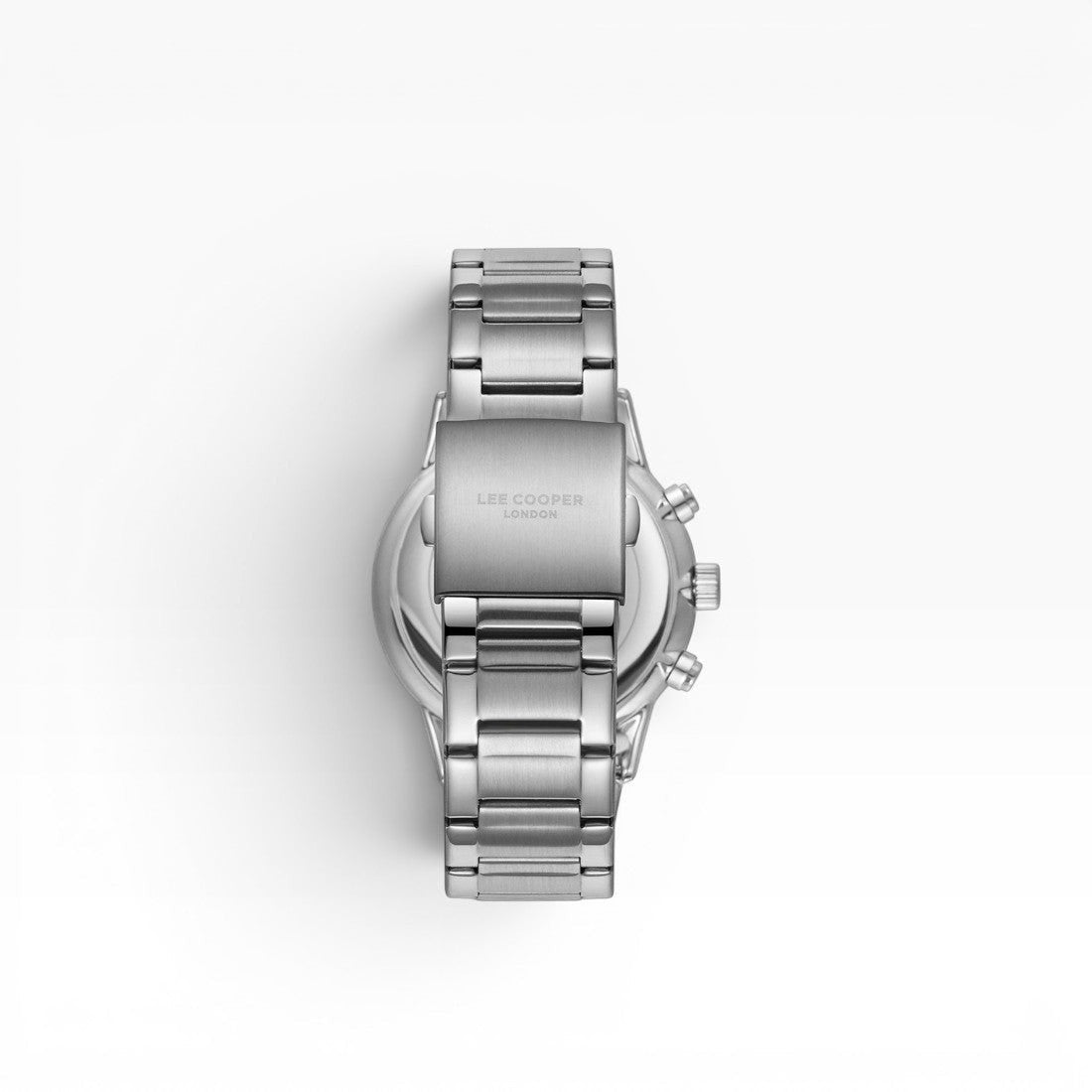 Lee Cooper London | Anthracite Chronograph Silver Watch — 43.5mm