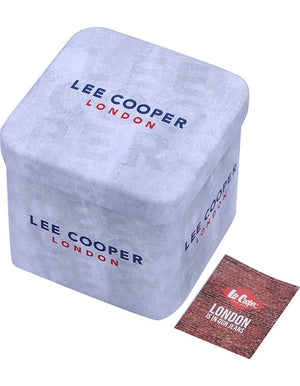LEE COOPER - Men's 45MM Silver Chronograph Metal Strap Watch - LC08047.550