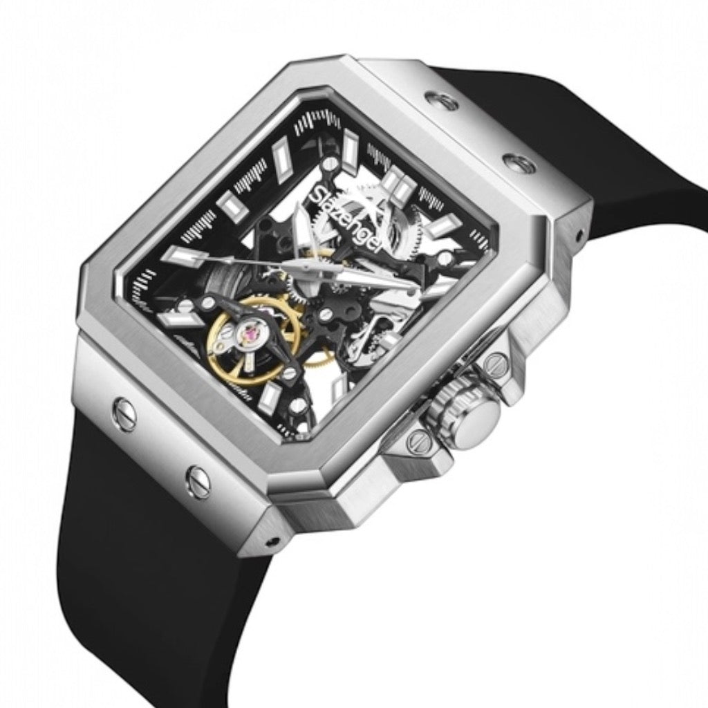 Slazenger - Men's Automatic Black Dial Watch - SL.9.2500.1.01