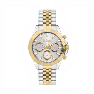 Lee Cooper Men's Multi Function Silver Dial Watch