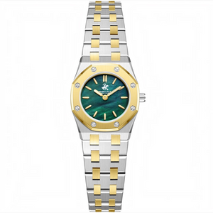 Beverly Hills Polo Club Watch - Two Tone / Green Dial