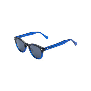 Blue tortoise optical eyewear by Sefsan Yang