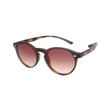 تحميل الصورة إلى عارض المعرض، Sefsan Chase sunglasses with tortoise brown fade frame and gradient lenses, unisex modern style, lightweight and stylish for everyday wear side view