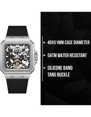 Slazenger - Men's Automatic Black Dial Watch - SL.9.2500.1.01