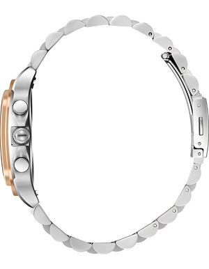 Slazenger Men's Watch, Multifunction Display and Metal Strap