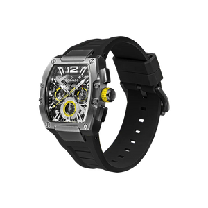 Tornado | Xenith Multifunction Skeleton Tonneau Men's Watch — T23105 — 43mm