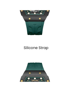 Tornado - Autonova Men's Automatic Black Dial Watch / Green Strap