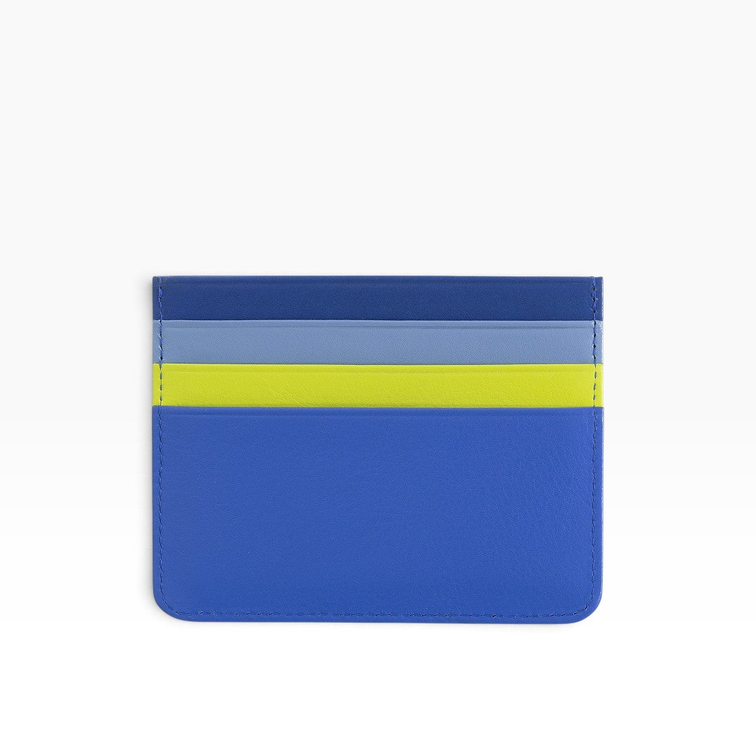 Luxury Dudu Svalbard Nappa leather unisex wallet with multiple card slots, coin pocket, and neat compartments for essentials back.