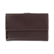 تحميل الصورة إلى عارض المعرض، Stylish DUDU Amelia leather wallet for women in elegant minimalist style back