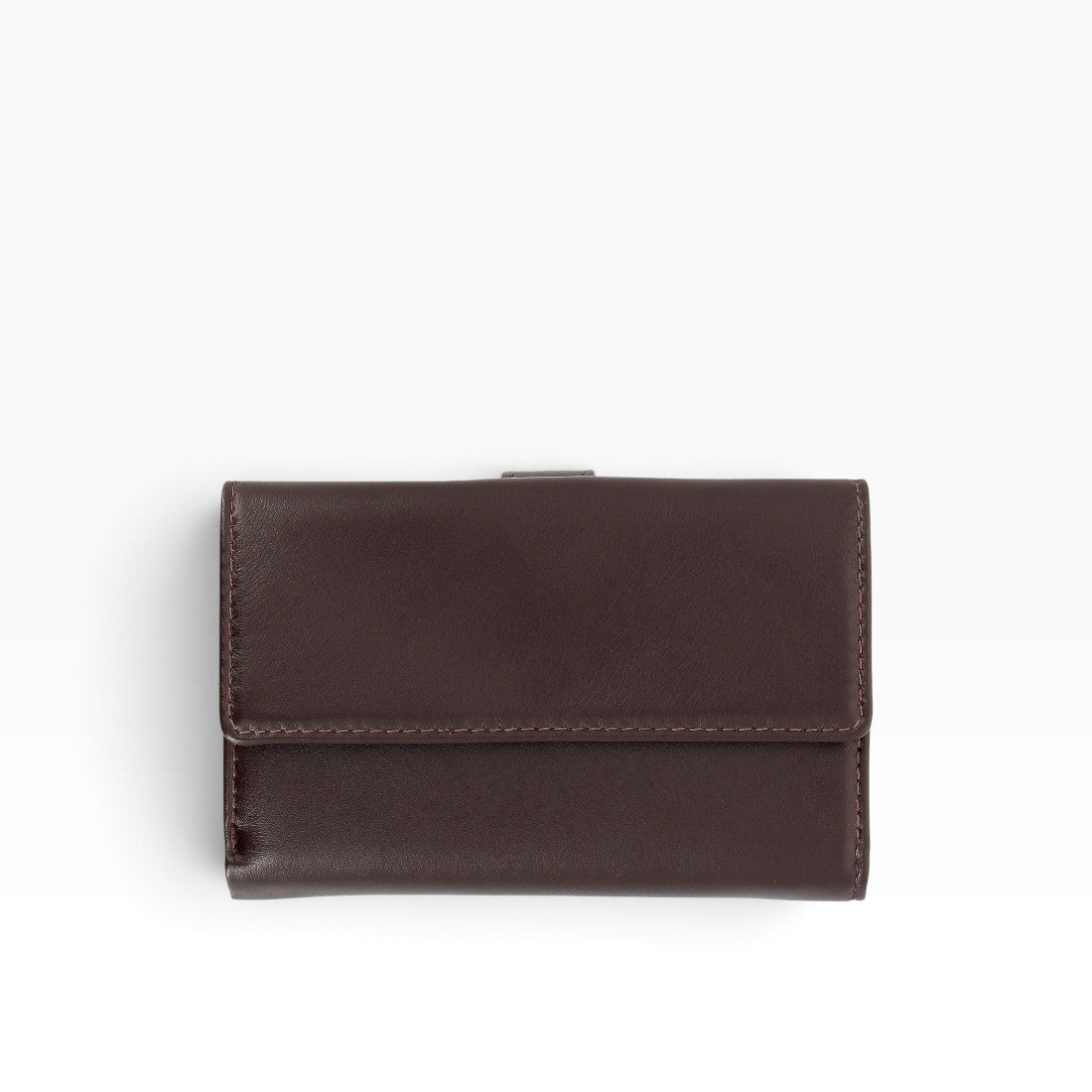 Stylish DUDU Amelia leather wallet for women in elegant minimalist style back