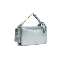 Load image into Gallery viewer, Compact Fyor BD 143 crossbody bag in durable faux leather with organized compartments, zippered sections, and space for essentials back view