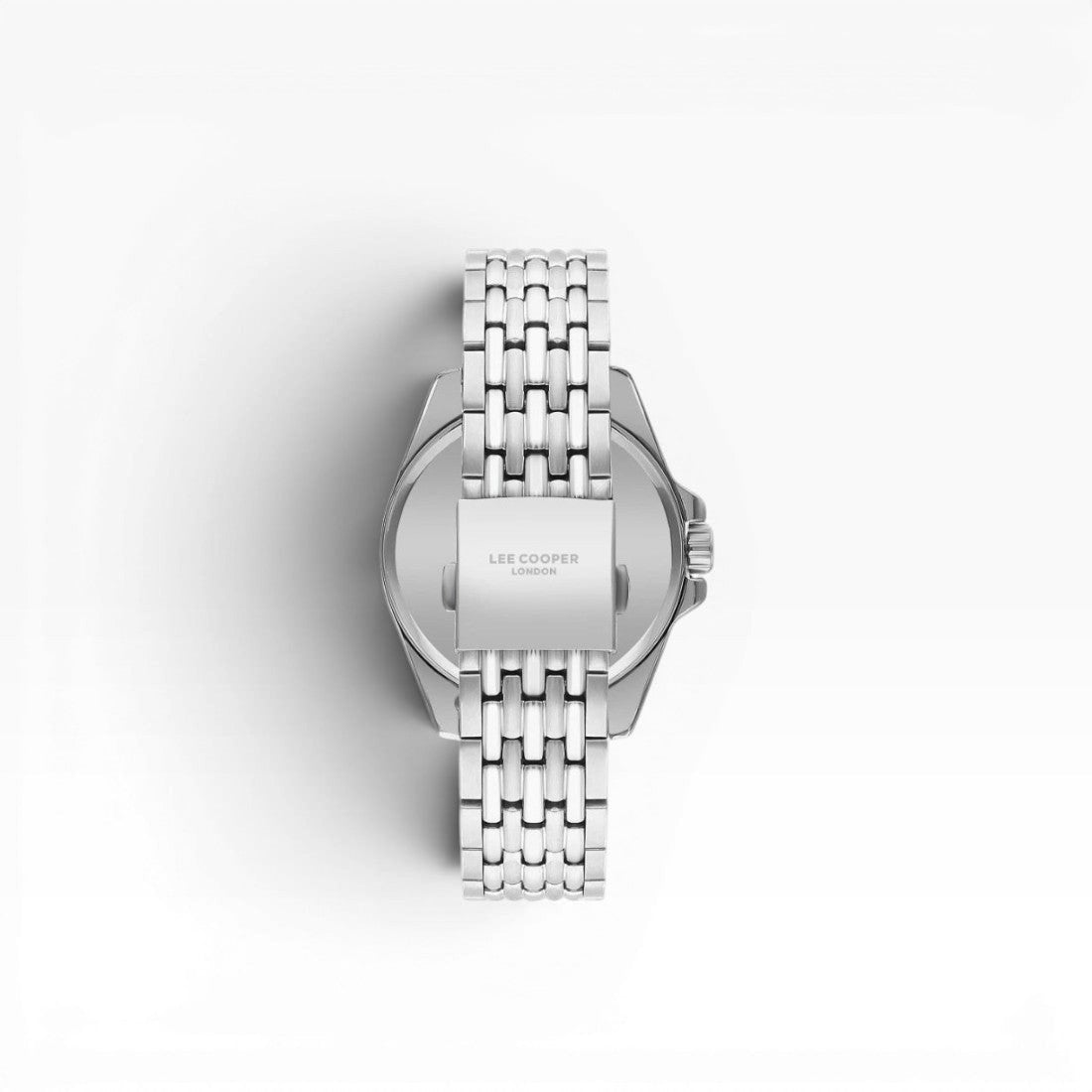 Lee Cooper London | Brown Diver-Style Silver Watch — 43mm