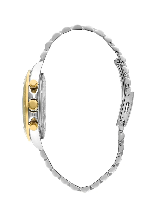 Lee Cooper Men's Multi Function Silver Dial Watch