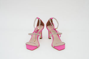 Luz Da Lua SARAA NINA high heels with minimalist upper structure, slim heel profile, and sophisticated feminine style