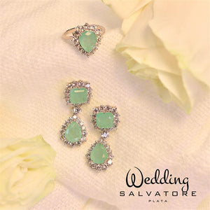 CELESTE DROP MINT - EARRINGS