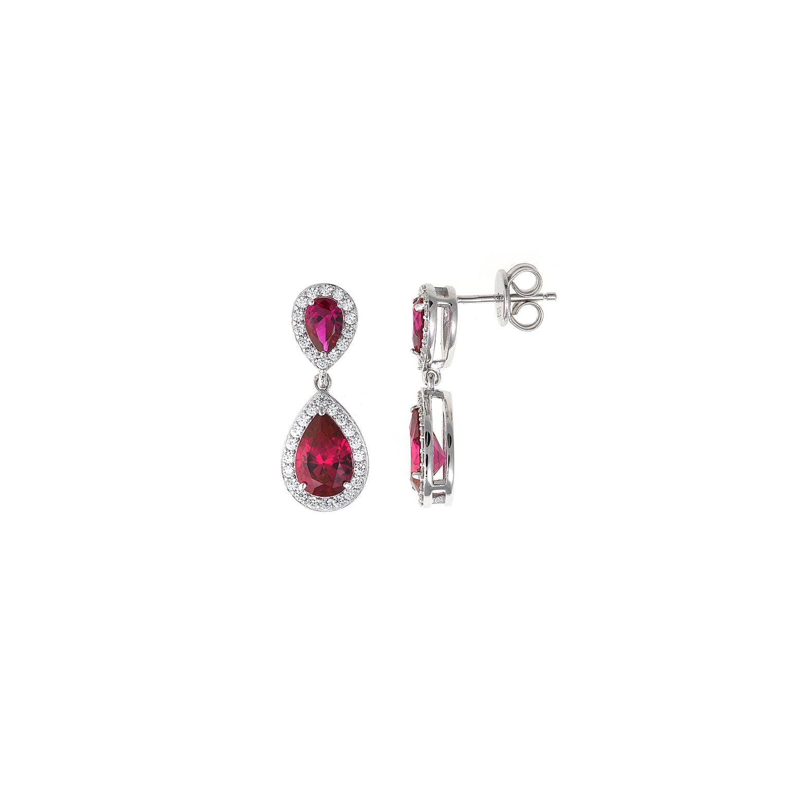 RUBY- EARRINGS