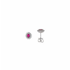 RUBINA HALO - EARRINGS