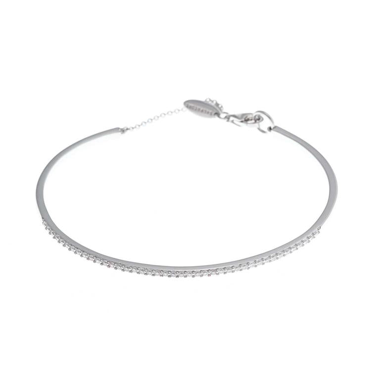 BRACELET SILVER 925 ROSE GOLD PLATING CZ