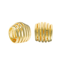 تحميل الصورة إلى عارض المعرض، RING METAL PLATED GOLD LINES
