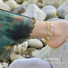 Load image into Gallery viewer, VIRELLA - ANKLE SILVER 925 PLATED GOLDEN CHAIN RHOMBERS
