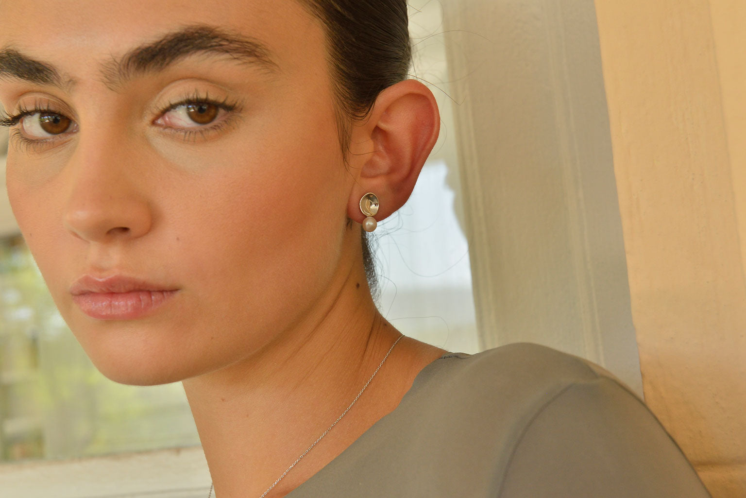ORLEA SILVER - EARRINGS
