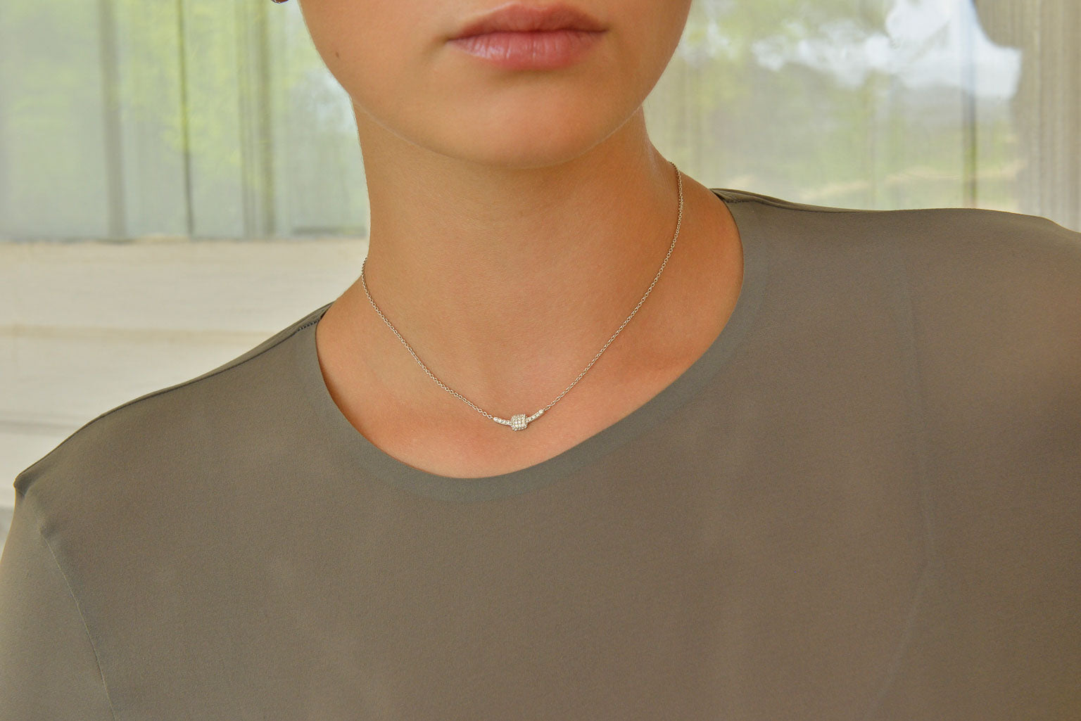 RADIANTIA RHODIUM - NECKLACE