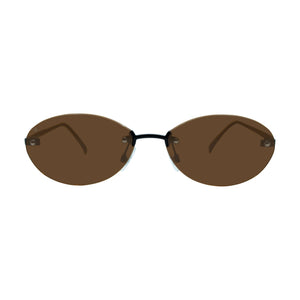Lenon - Shiny Black / Brown