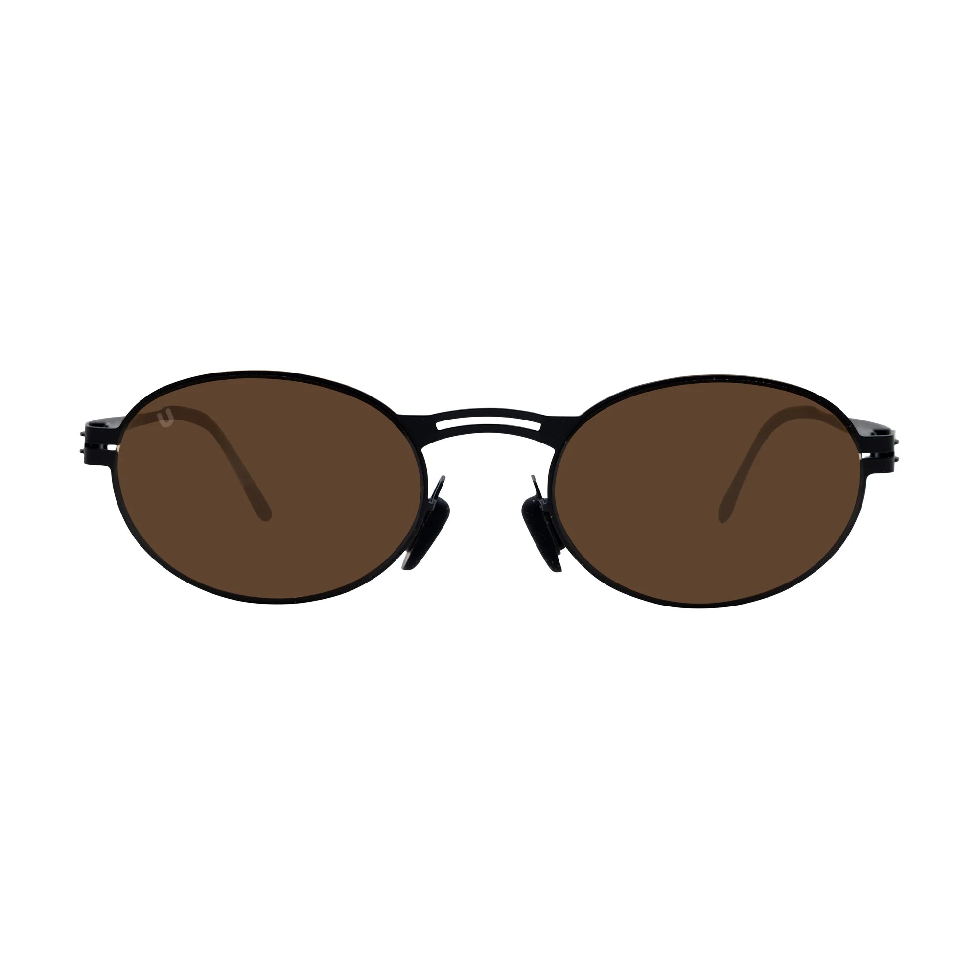 Rita - Matt Black / Brown