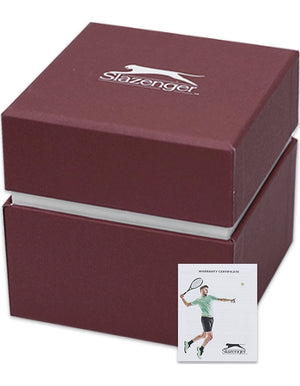 SLAZENGER Women's Analog Silver Dial Watch - Gold