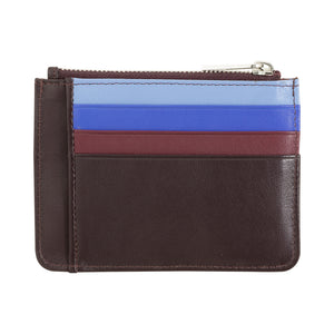 Luxury unisex Dudu Tiago wallet crafted from Nappa soft calfskin with multiple card slots and slim organized design back
