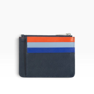 Luxury unisex Dudu Tiago wallet crafted from Nappa soft calfskin with multiple card slots, coin pocket, and slim organized design back