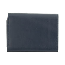 تحميل الصورة إلى عارض المعرض، Dudu premium leather wallet navy blue back view 
