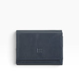 Dudu genuine leather wallet unisex slim design front view