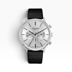Lee Cooper London | Silver Sunray Chronograph Men's Watch — 45mm