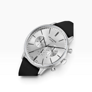 Lee Cooper London | Silver Sunray Chronograph Men's Watch — 45mm