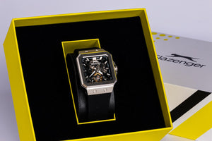 Slazenger - Men's Automatic Black Dial Watch - SL.9.2500.1.01