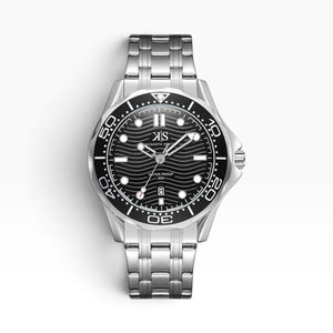 KENNETH SCOTT -  48 mm Men's Stainless Steel Analog Watch