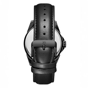 KENNETH SCOTT -  K24022-BLBBO - 43 mm Men's Leather Analog Watch