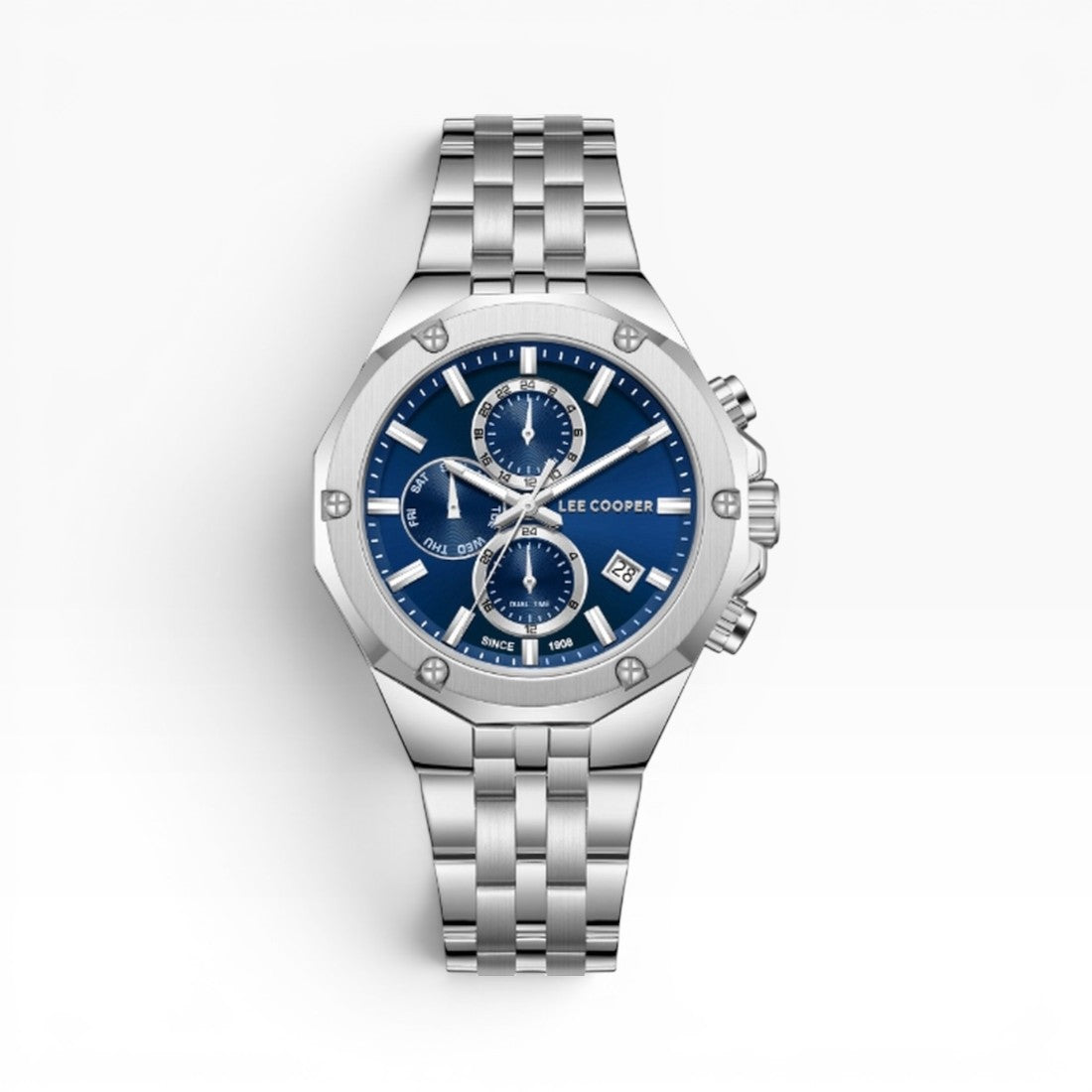 Lee Cooper Men's Multi Function Dark Blue Dial Watch