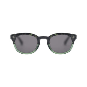 Sefsan Yang unisex sunglasses with acetate frame, CR39 lenses offering 100% UVA/UVB protection, modern design, and everyday comfort unisex front view 